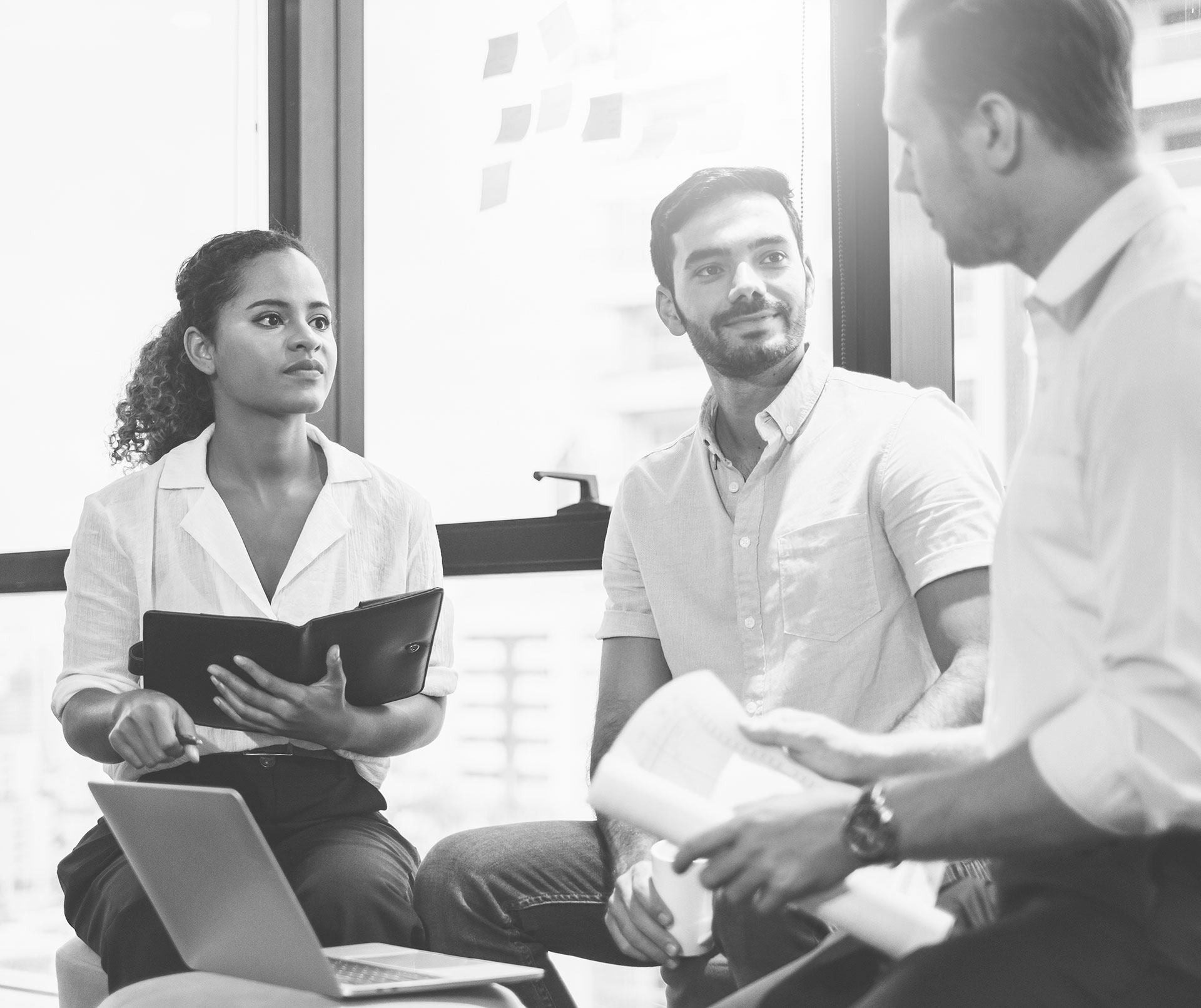 Apstax Consulting Services black and white